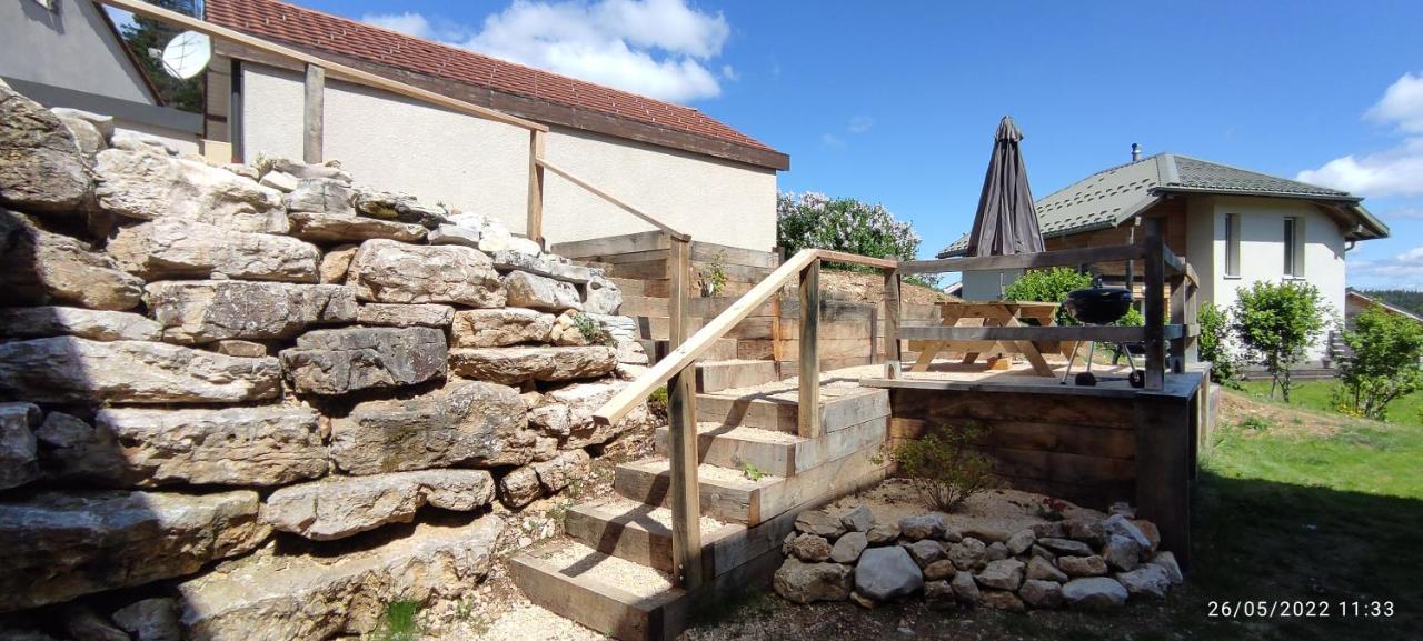 Cahute De Montagne Pour Profiter Du Haut Jura Prémanon Exteriör bild